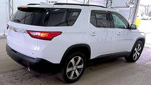 Summit White 2019 Chevrolet Traverse LT Leather