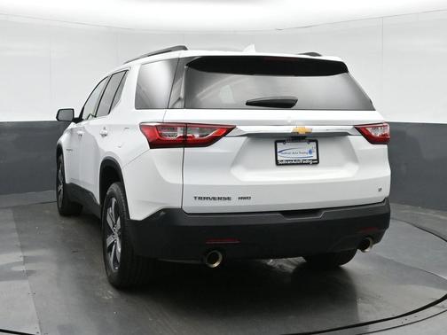 Summit White 2019 Chevrolet Traverse LT Leather