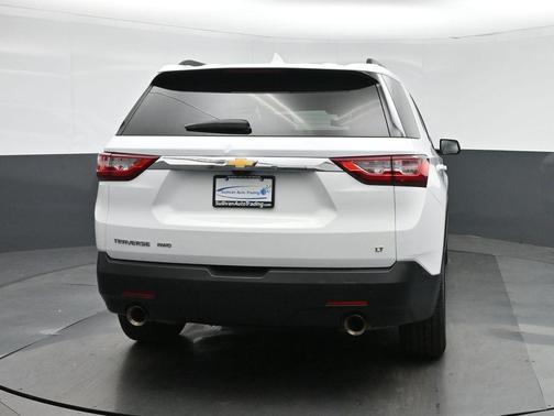 Summit White 2019 Chevrolet Traverse LT Leather