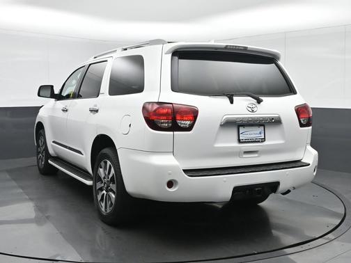 Super White 2019 Toyota Sequoia Limited