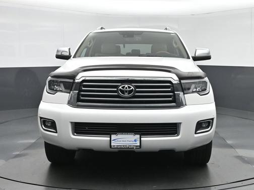 Super White 2019 Toyota Sequoia Limited
