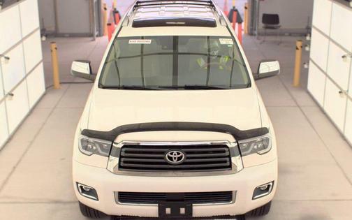 Super White 2019 Toyota Sequoia Limited