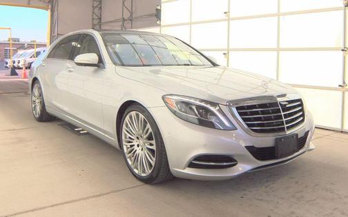 Silver 2016 Mercedes-Benz S-Class 4MATIC