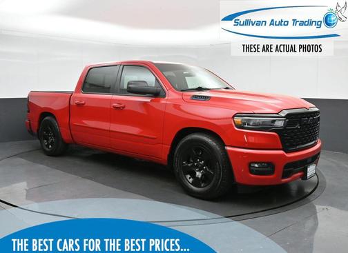Flame Red Clearcoat 2025 RAM 1500 Tradesman