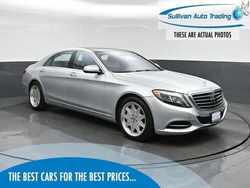 Diamond Silver Metallic 2016 Mercedes-Benz S-Class 4MATIC