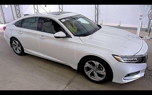 Platinum White Pearl 2018 Honda Accord EX-L