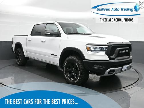 Bright White Clearcoat 2020 RAM 1500 Rebel