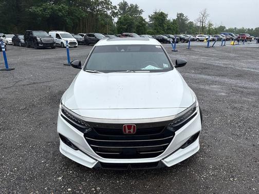 Platinum White Pearl 2021 Honda Accord Sport 2.0T
