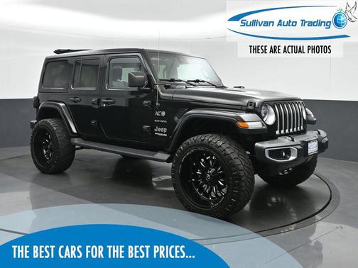 Black Clearcoat 2020 Jeep Wrangler Unlimited Sahara