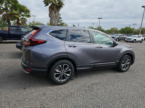 Gray 2021 Honda CR-V 2WD EX-L