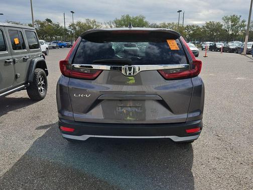 Gray 2021 Honda CR-V 2WD EX-L