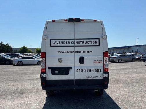 Bright White Clearcoat 2021 RAM ProMaster 2500 High Roof