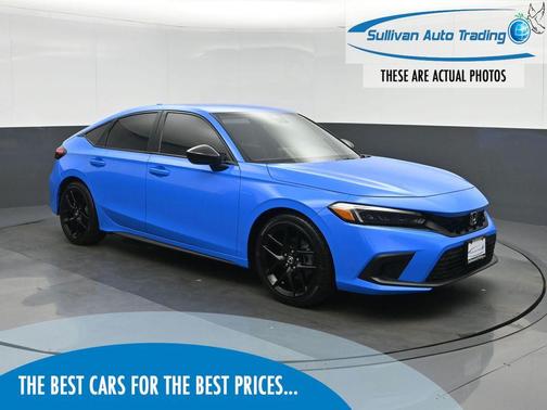 Boost Blue Pearl 2024 Honda Civic Sport