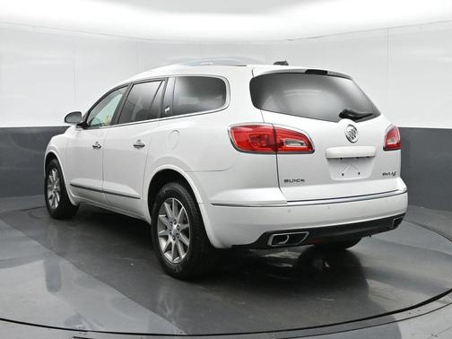 White Frost Tricoat 2017 Buick Enclave Leather