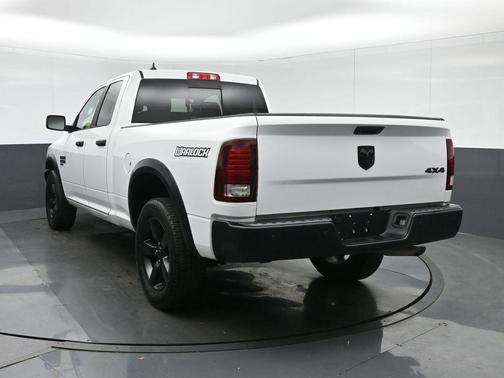 Bright White Clearcoat 2020 RAM 1500 Classic Warlock Quad Cab 4x4 6'4' Box