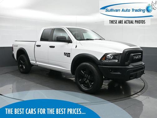 Bright White Clearcoat 2020 RAM 1500 Classic Warlock Quad Cab 4x4 6'4' Box