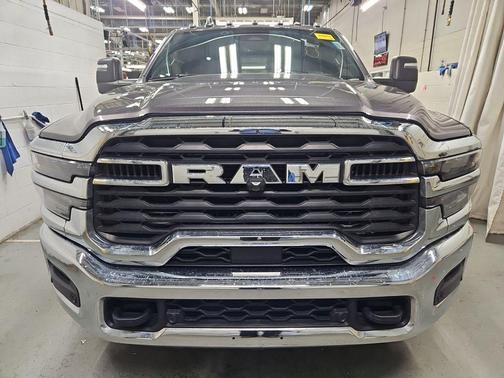 Granite Crystal Metallic Clearcoat 2025 RAM 3500 Tradesman Crew Cab 4x4 8' Box