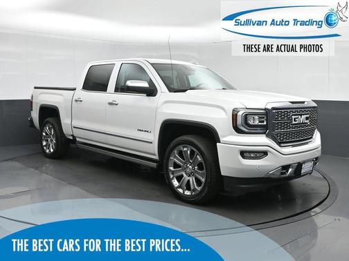 White Frost Tricoat 2018 GMC Sierra 1500 Denali