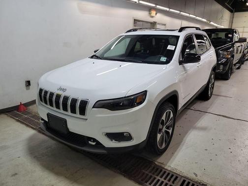Bright White Clearcoat 2022 Jeep Cherokee Limited