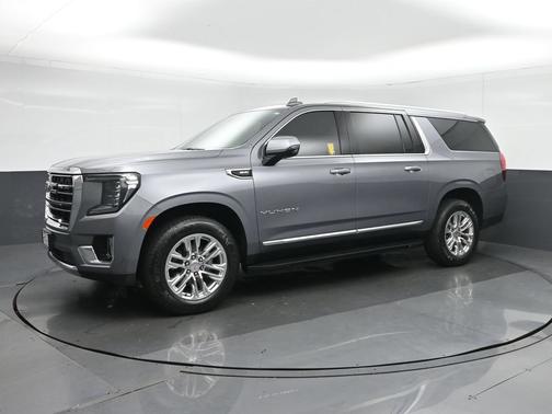 Satin Steel Metallic 2021 GMC Yukon XL SLT