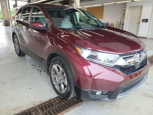 Red 2018 Honda CR-V EX