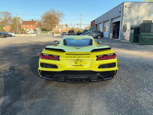 Accelerate Yellow Metallic 2023 Chevrolet Corvette Z06