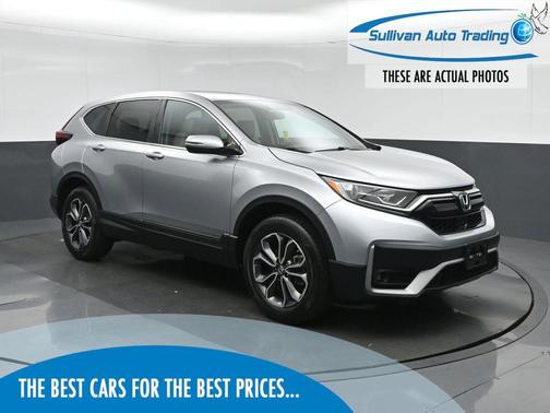Gray 2022 Honda CR-V AWD EX-L