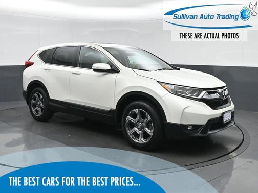 White Diamond Pearl 2018 Honda CR-V EX