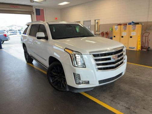 Crystal White Tricoat 2019 Cadillac Escalade ESV Premium Luxury