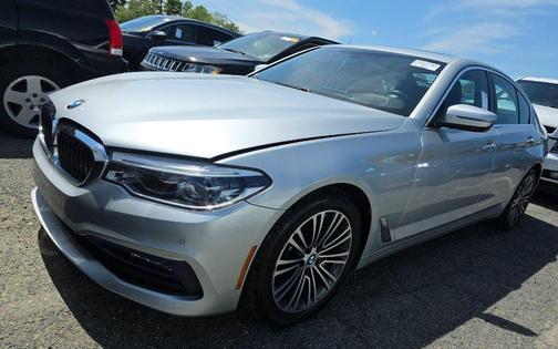 Glacier Silver Metallic 2018 BMW 530 xDrive