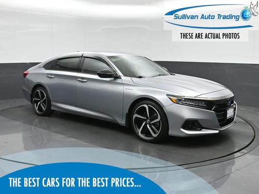 Lunar Silver Metallic 2022 Honda Accord Hybrid Sport