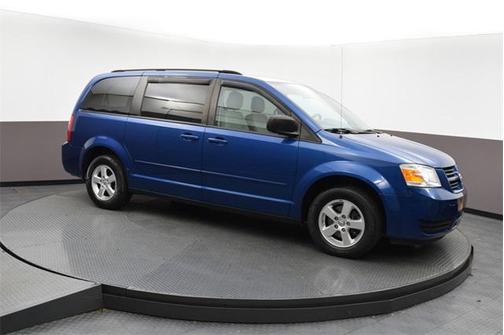 Deep Water Blue Pearlcoat 2010 Dodge Grand Caravan Hero