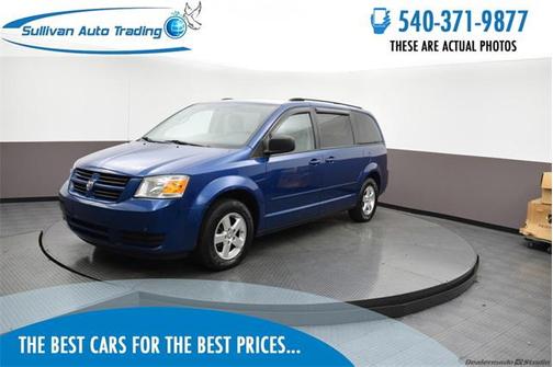 Deep Water Blue Pearlcoat 2010 Dodge Grand Caravan Hero