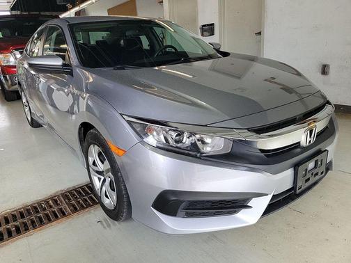 Lunar Silver Metallic 2018 Honda Civic LX