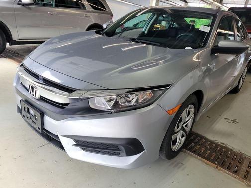 Lunar Silver Metallic 2018 Honda Civic LX