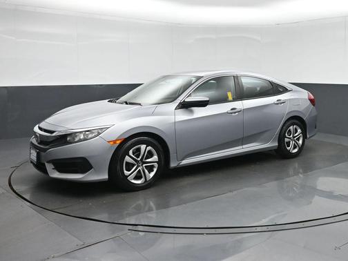 Lunar Silver Metallic 2018 Honda Civic LX