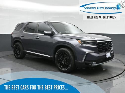 Modern Steel Metallic 2023 Honda Pilot AWD EX-L 8 Passenger