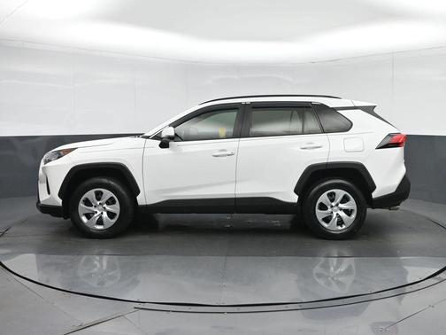 Super White 2019 Toyota RAV4 LE