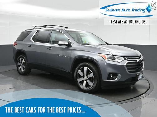 Satin Steel Metallic 2020 Chevrolet Traverse LT Leather