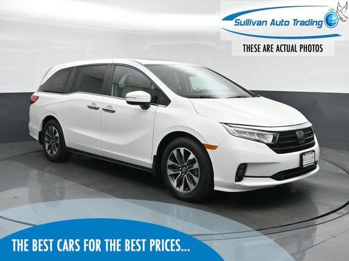 Platinum White Pearl 2024 Honda Odyssey EX-L