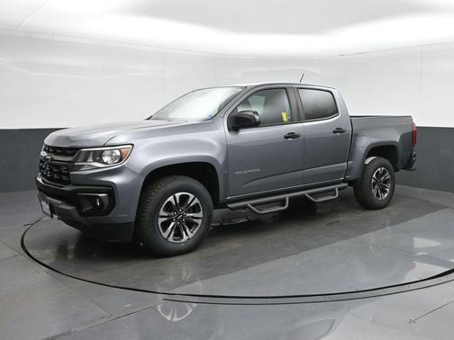 Satin Steel Metallic 2021 Chevrolet Colorado Z71