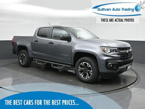 Satin Steel Metallic 2021 Chevrolet Colorado Z71