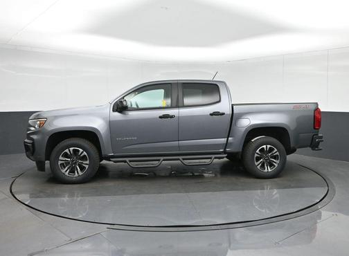 Satin Steel Metallic 2021 Chevrolet Colorado Z71