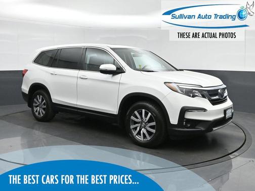 Platinum White Pearl 2022 Honda Pilot AWD EX-L