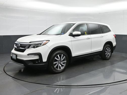 Platinum White Pearl 2022 Honda Pilot AWD EX-L
