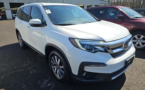 Platinum White Pearl 2022 Honda Pilot AWD EX-L