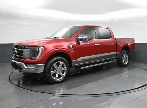 Rapid Red Metallic Tinted Clearcoat 2021 Ford F-150 Lariat