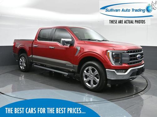 Rapid Red Metallic Tinted Clearcoat 2021 Ford F-150 Lariat