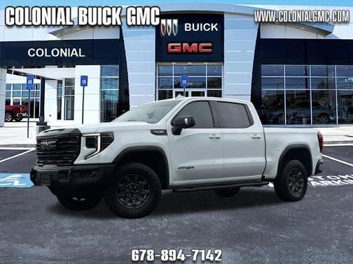 Summit White 2024 GMC Sierra 1500 AT4X