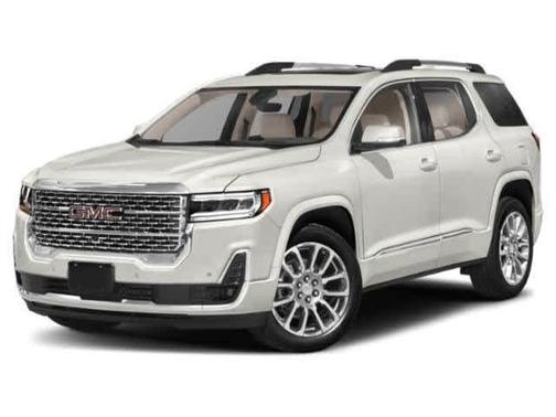 White Frost Tricoat 2023 GMC Acadia Denali